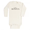 Tenth + Pine Bodysuits Little Miracle Natural Organic Long Sleeve Onesie 1 Tenth + Pine Bodysuits Little Miracle Natural Organic Long Sleeve Onesie