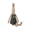 Maileg Dolls + Plushies Green Overalls Rabbit Doll Size 3