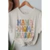 J+j Mama Mom Madre Cream Tee