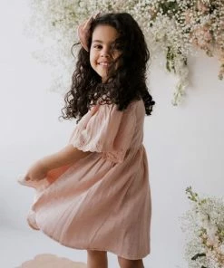 Jamie Kay Peach Whip Organic Cotton Muslin Chloe Dress Dresses
