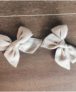 Mae + Skye Hazel Wood Mini Pinwheel Pigtail Hair Clips