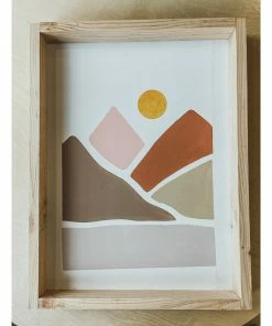 Emrose Mountain Scape + Sun Sign