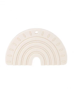 Pretty Please Teethers Wheat Rainbow + Rays Teether Toy
