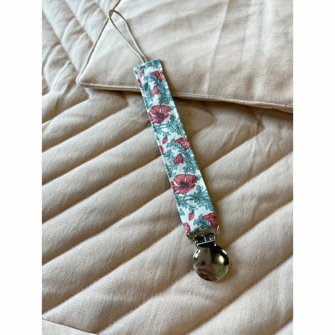 Mae + Skye Louisa Liberty Of London Fabric Pacifier Clip Pacifier Goods 3 Mae + Skye Louisa Liberty Of London Fabric Pacifier Clip Pacifier Goods
