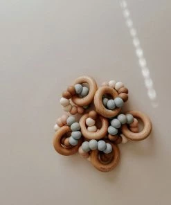 Pretty Please Teethers Grant Teething Ring Rattle Toy Toys