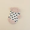 Olivia J Heart Ruffle Socks