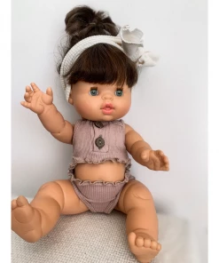 Lavender Shirt + Bloomer Minikane Set