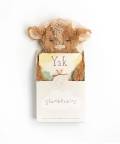 Slumberkins Books + Puzzles Yak Ginger Snuggler - Self Acceptance Collection