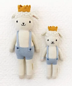 Cuddle And Kind Sebastian The Lamb Knit Handcrafted Regular Doll Dolls + Plushies
