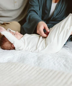 Goumi Kids Preemie + Newborn Cloud Bamboo Organic Gown 15 Goumi Kids Preemie + Newborn Cloud Bamboo Organic Gown