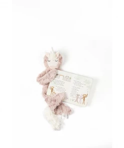 Slumberkins Unicorn Rose Snuggler - Authenticity Collection