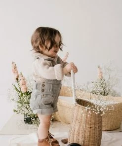 Jamie Kay Overalls + Rompers Dusted Olive Chase Cord Overalls