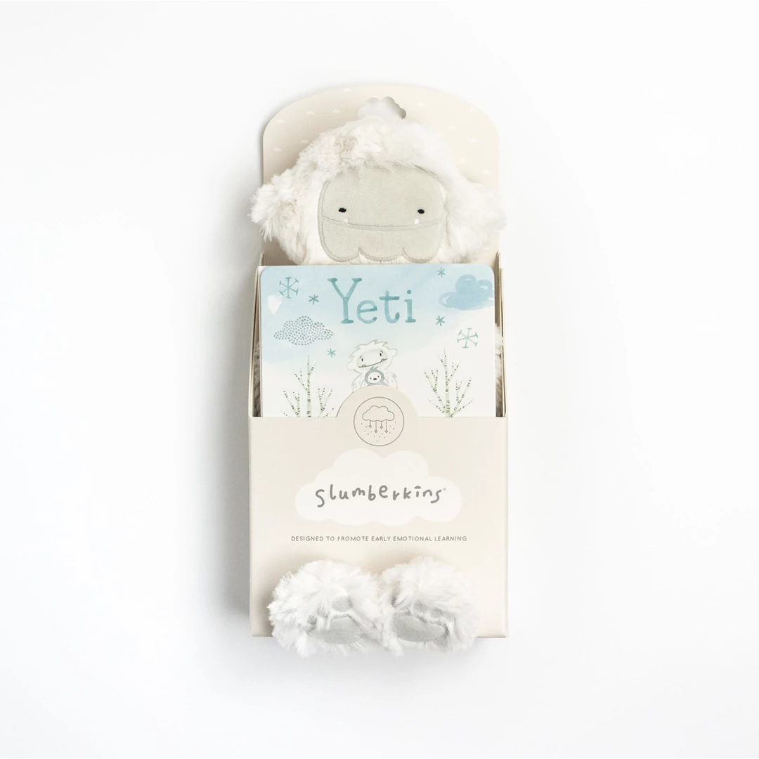Slumberkins Alpine Yeti Kin - Mindfulness Collection Books + Puzzles 8 Slumberkins Alpine Yeti Kin - Mindfulness Collection Books + Puzzles