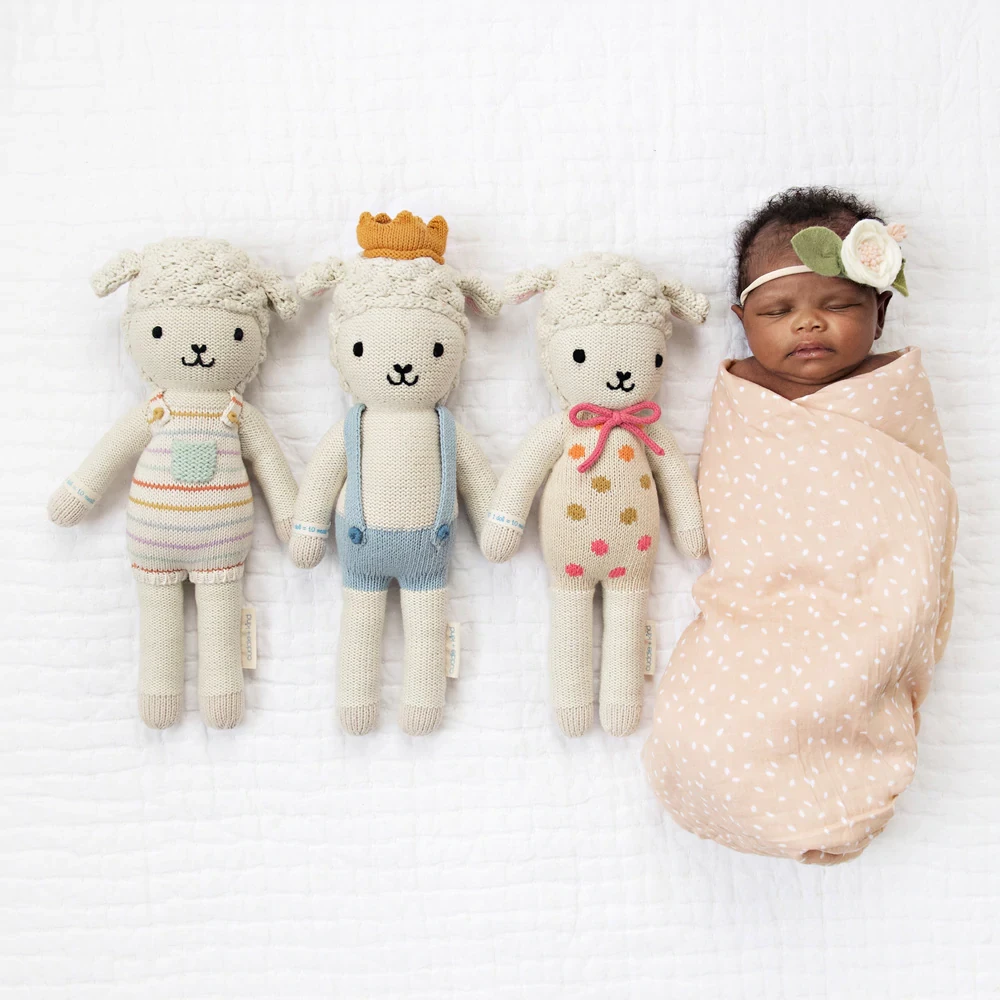 Cuddle And Kind Avery The Lamb Knit Handcrafted Regular Doll 10 Cuddle And Kind Avery The Lamb Knit Handcrafted Regular Doll