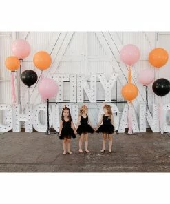 I Love Plum Dresses Black Tank Tutu Dress