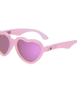 Babiators Headwear Influencer Pink Heart Polarized Sunglasses