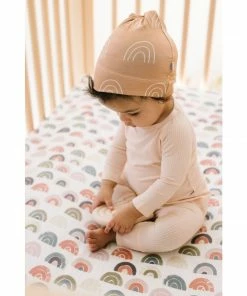 Joss + J Apricot Ribbed Bamboo Leggings