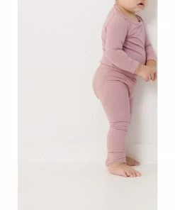 Joss + J Cora Ribbed Bamboo Leggings Bottoms