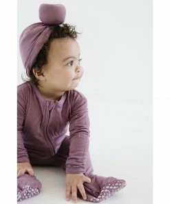 Joss + J Lilac Bamboo Zip Sleeper Sleepers