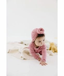 Joss + J Online Shop 5 Joss + J Dusty Rose Knotted Turban Hat Joss + J The Label