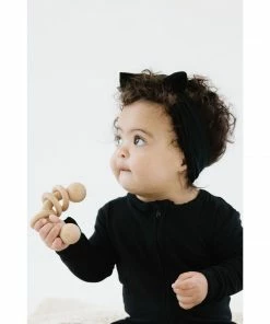 Joss + J Black Bamboo Headband Headwear