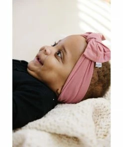 Joss + J Dusty Rose Bamboo Headband