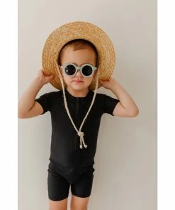 Joss + J Midnight Black Rash Guard Wet Suit