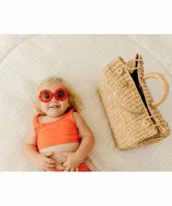 Joss + J Salty Orange Tankini Swim Top