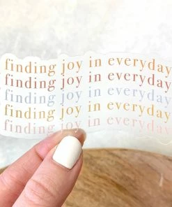 Elyse Breanne Designs There Is So Much Joy Ahead Sticker