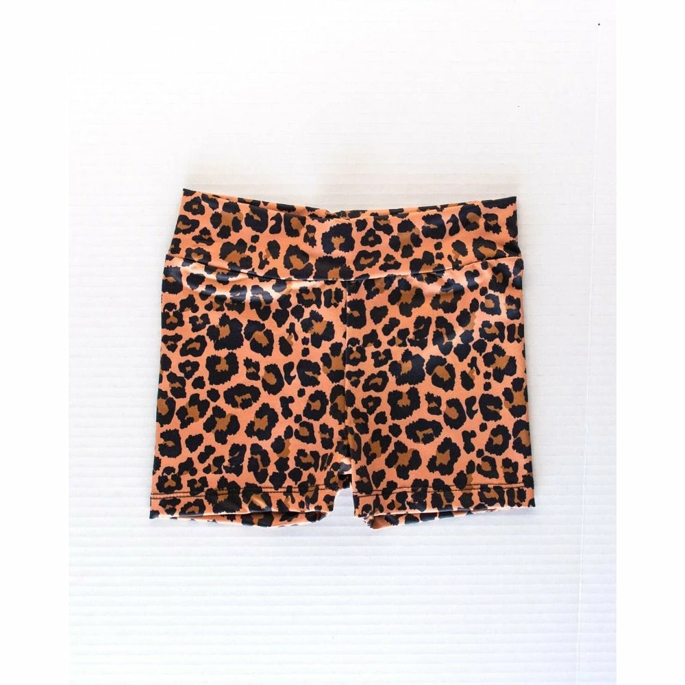 Bailey's Blossoms Bottoms Leopard Biker Shorts 3 Bailey's Blossoms Bottoms Leopard Biker Shorts