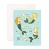 Fox + Fallow Happy Birthday Mermaids Greeting Card Party Time