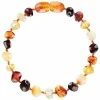 Powell's Owl Amber Baroque Multi Four Color Bracelet Jewelry
