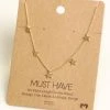 Fame Accessories Star Charm Necklace Necklaces