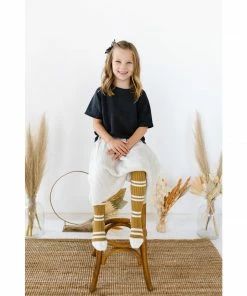 Olivia J Sylvie Burnt Mustard Tights Footwear