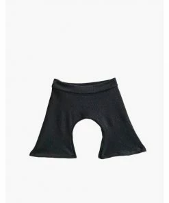 Black Minikane Pants