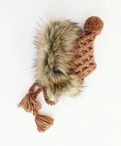 Huggalugs Pecan Fur Bonnet Headwear