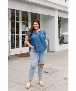 J+j Jeans + Pants Plus Size Ripped Mom Jeans