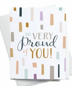 Onderkast So Very Proud Of You Greeting Card