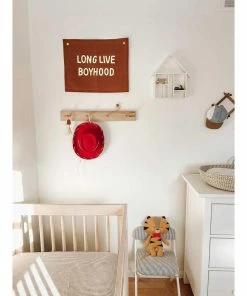 Imani Collective Rust Long Live Boyhood Banner Decor