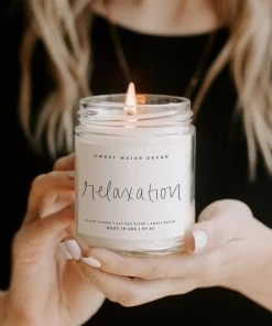 Sweet Water Decor Relaxation Soy Candle Apothecary