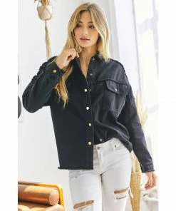 J+j Outerwear Black Rock + Roll Jacket