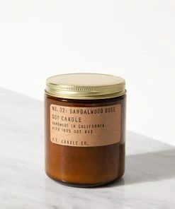 Pf Candle Co Apothecary Sandalwood Rose Candle