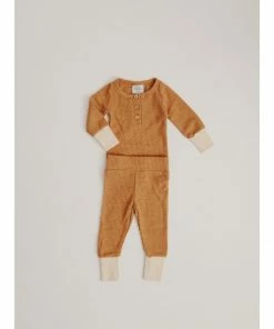 Orcas Lucille Caramel + Cream Waffle Set Two-Piece Sets