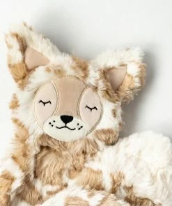 Slumberkins Spotted Beige Lynx Snuggler - Self Expression Collection Books + Puzzles