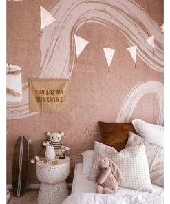 Imani Collective Decor Peach You Are My Sunshine Banner