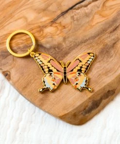 Elyse Breanne Designs Swallowtail Butterfly Keychain