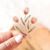 Elyse Breanne Designs Paper Goods Clear Dutch Tulips Sticker