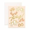 Fox + Fallow Twins Foil Greeting Card