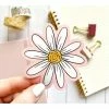 Elyse Breanne Designs Paper Goods Pink Watercolor Daisy Sticker