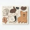 Wee Gallery Toys Woodland Animals Wooden Puzzle Tray